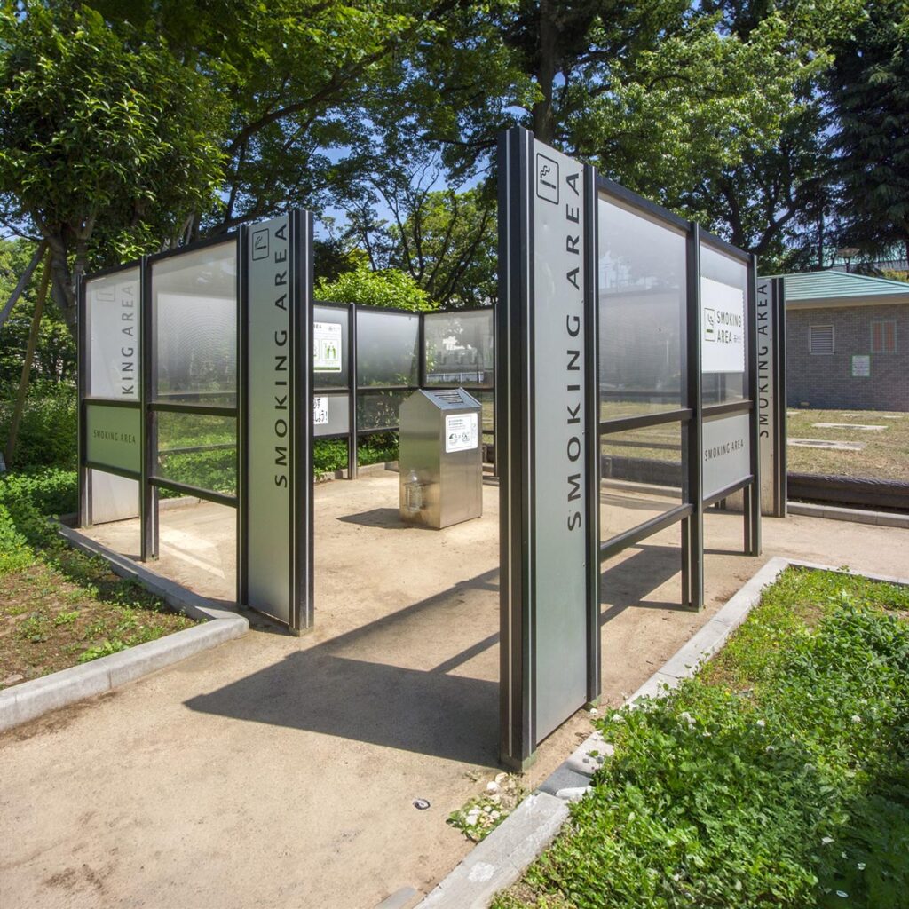 Smoking area